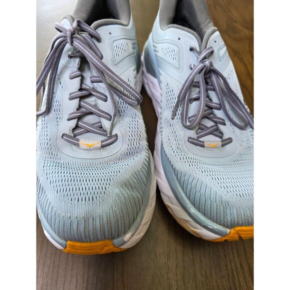 Hoka Mens Trainers Bondi 7 Lace-Up Low-Top Running Sneakers Mesh - Picture 9 of 16